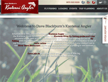 Tablet Screenshot of goflyfishmontana.com